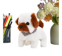 Amesor Cachorro Interactivo | Mascota Eléctrica Linda y Suave Que Camina y Ladra | Mascota Eléctrica Adorable,para Niños, Niñas, Cumpleaños, Adultos, San Valentín y Novia