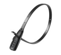 Amesor Candado de Cable,Candado Combinado para Motocicleta y Scooter | Accesorios Protectores Antirrobo para Carrito de Bebé, Scooters, Puerta, Skateboard, Portón, Gabinete