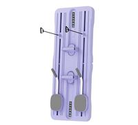 Amesor Conjunto De Reformador De Pilates | Tabla de Ejercicios para Entrenar Core y ABS,Equipo de Fitness Plegable para Fortalecimiento Corporal y Entrenamiento Completo