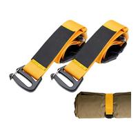 Amesor Correas De Hebilla - Juego de 2 Piezas Accesorio de Expansión Resistente | Eslinga de Montañismo con Hebilla Externa,para Hombres Adultos Uso en Interior y Exterior Empaque para Hogar Acampada