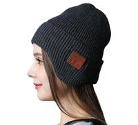 Amesor Gorro Musical - Gorro Inalámbrico con Luz LED | De Ciclismo Recargable - para Senderismo De Invierno Al Aire Libre Viajes De Otoño Desplazamientos Diarios Y Momentos De Ocio