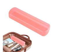 Amesor Portacepillos de Viaje - Transportador Portátil para Cepillos | Contenedor Impermeable para Avion Autocaravana Acampada