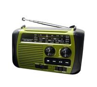 Amesor Radios Meteorológicas para Emergencias - Radio Portátil FM Am SW Multibanda | Linterna Cargador para Móviles Uso en Exteriores Interior Camping Viajes Preparación