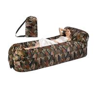 Amesor Sofá Inflable,Sillón Inflable Sofá de Aire - Silla Hinchable Impermeable Accesorios Camping para Picnics Festivales Playa Senderismo Fiestas