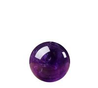 Amethyst Ball Brazilian Purple Crystal Rough Stone Hand-Polished Seven-Star Array Ball Home feng Shui Ornaments,30cm