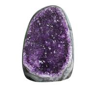 Amethyst Cluster Irregular Crystal Geode Crystal Rock Raw Purple Clusters Unpolished Quartz Gemstone Stone Home Decor,600~700g