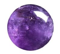 Amethyst Crystal Ball with Stand Crystal Sphere Balls for Witchcraft and Decorative Balls,Amethyst ball-60mm