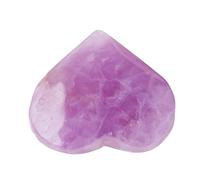 Amethyst Crystal Rock, Pocket Crystal Stone | Ornamento de piedra de pulgar natural | Masaje pulido Masaje Pebble Graver decorativo para el juguete de entretenimiento de palma