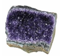 Amethyst Crystal Rock, Real Amethyst Stone, Natural Purple Crystals and Healing Stones, Amathesis Crystal Cluster Geode, Amatista Piedra Natural, Cuarzos Originales De Energia Y Piedras(1.1LB)