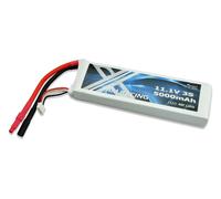 AMEWI 11,1V 5000mAh 40C LiPo Con Conector Dorado De 5mm / Funda Blanda / 28896