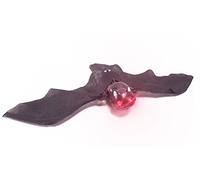 Amewi 24059 Murciélago con luz LED, Color Negro