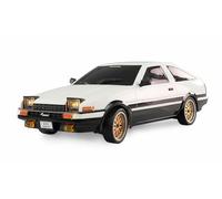 Amewi AE86 Sprinter Trueno Scale Drift Blanco Cepillado 1:18 Coche eléctrico Coche de Carretera Tracción Trasera RTR