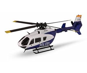 Amewi AFX-135 Helicóptero de policía 4 Canales 6G RTF Azul/Blanco RC Control Remoto