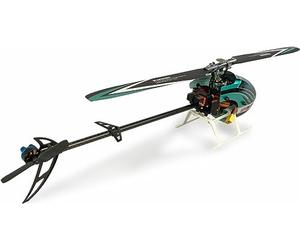 Amewi AFX180 Pro 3D Helicóptero 6 Canales RTF 2,4 GHz 3D/6G flybarless, Verde