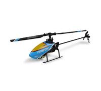 Amewi AFX4 XP - Helicóptero teledirigido (4 Canales 6G RTF Incluye Arranque automático, Combi Azul)
