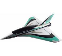 Amewi AMXFlight Delta Wing Jet - Avión teledirigido (EPO, PNP, Verde Menta y Blanco)