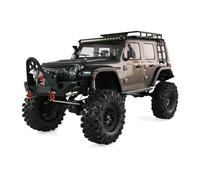 Amewi 22657 AMXRock Crosstrail Crawler 4WD 1:10 ARTR, Antracita Metalizada