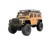 Amewi AMXRock Mini D90 Scale Crawler 4WD 1:16 RTR - Mando a Distancia, batería y Cable de Carga, Color Amarillo