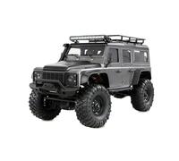 Amewi AMXRock Mini D90 Scale Crawler 4WD 1:16 RTR Gris Incluye Mando a Distancia, batería, Cable de Carga, Color Gris