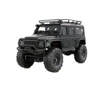 Amewi AMXRock Mini D90 Scale Crawler 4WD 1:16 RTR - Mando a Distancia, batería y Cable de Carga, Color Negro