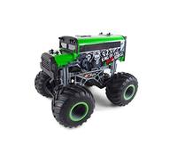 Amewi Crazy SchoolBus Monster Truck 22453 - Camión teledirigido (Escala 1:16), Color Verde