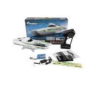 Amewi Green Arrow - Accionamiento a Chorro sin escobillas para catamarán, 30 km/h, 400 mm, RTR