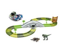 Amewi Magic Traxx 100650 Dino-Park - Juego de Mesa (373 Piezas), diseño de Dinosaurios