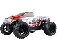 Amewi- Terminator Monstertruck Brushed 4WD 1:10, RTR Monster Modelo de Control Remoto, 430 x 300 x 210 mm (22318)