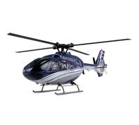 Amewi The Flying Bulls EC135 Pro Brushless - Helicóptero de 6 Canales, 352 mm, 6 G, RTF, Color Azul