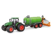 AMEWI / Tractor RC Con Cubo De Abono, Sonido Y Luz, 1:24 RTR Verde / 22637
