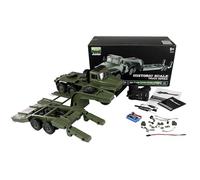 Amewi Ural B36 Camión Militar 6WD con Carga Baja RC teledirigido 1:16 RTR, Verde