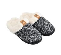 Amexo zapatillas casa mujer invierno, Esponjoso Suave Zapatillas casa mujer invierno cálidas (nergo, Adulto, Mujer, 38, Números, Sistema tallas calzado EU, mediano)