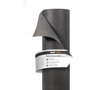 AMF Life Lámina de impermeabilización para techo, cubierta de tejado, lámina de impermeabilización, barrera de vapor, 115 g/m², antracita, 1,5 m x 25 m Sin accesorios