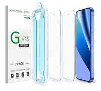 amFilm OneTouch Protector de Pantalla para Google Pixel 10a 6,3" | Auto-Alignment Vidrio Templado, Montaje en 30 Segundos, sin Burbujas, Apto para Fundas, Resistente a Los Arañazos [ 2 Piezas]