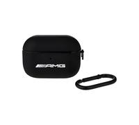 AMG AirPods Pro Case, Negro - Cuero Logo Grande