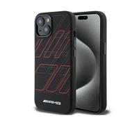 AMG Cover Silicona Grandes Diamantes MagSafe Negro - iPhone 15/14/13