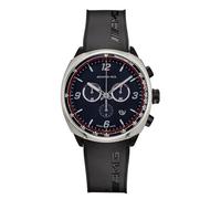 AMG Reloj cronógrafo para Hombre, Correa de Caucho, Movimiento de Cuarzo, Ronda 5030, Resistente al Agua 5 ATM, para Adultos, Deportivo, Redondo, Funciona con Pilas