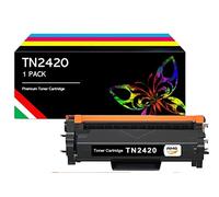 AMG Sales Tóner compatibles con Brother TN2420 TN-2420 TN2410 para Brother MFC L2710DW L2710DN L2730DW L2750DW HL-L23210D L2350DW L2370DN L2375DW DCP-L2510D L2530DW L250DW L20DN (1 Negro)