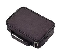 AMGOMH Estuche con 72 Ranuras portalápices, Caja de lápiz de Estudiantes, Organizador Escolar de Caso lapices de Colores Bolsa de Arte Dibujo, Pencil Case (Negro)