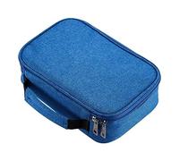 AMGOMH Estuches, 72 Ranuras portalápices Caja de Estudiantes Organizador Escolar de Caso lapices de Colores Bolsa de Arte Dibujo Pencil Case (Azul)