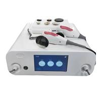 AMHSNIJI 448Khz Fisioterapia Diatermia Máquina para El Control del Dolor Masaje Corporal Celulitis 3 in 1 Máquina para Adelgazar