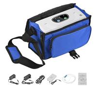 Amhuui Generador de oxígeno portátil, máquina de Varillas de oxígeno de 3L, 1 l/min de oxígeno portátil para el hogar, con Flujo de Aire para Viajes y Uso doméstico
