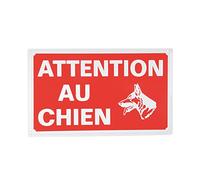 Ami Confort 6ANI643 Cartel «Attention au chien» de 33 x 20 cm (idioma español no garantizado)