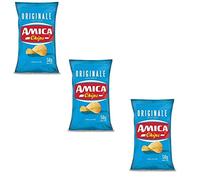 Amica Crisps Potato Chips 3x Amica Originale Crisps Potato Chips 50g Ready Salted! Snack!