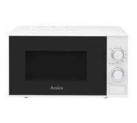 Microondas libre instalación - AMICA S9100749, 900 W, 5 potencia, 17,0 l, Blanco