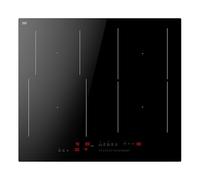 Amica Placa de inducción autosuficiente 59,2 x 52,2 cm, 4 zonas de cocción, 14 niveles de potencia, función Booster Bridge-Zone SensorTouch, protección infantil, indicador de calor residual AKIA 7780