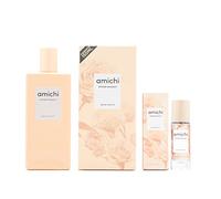 AMICHI - Intense Bouquet Promoción 150 ml + 12 ml, Colonia Mujer, Pack 2 Productos, Perfume Formato Spray, Eau de Toilette Femenina, Agua Fresca, Fragancia Dulce y Floral