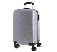 AMICHI - Maleta de Equipaje de Mano 55 x 40 x 20 cm | Carretilla Ligera de Cabina rígida con 4 Ruedas | Equipaje de a Bordo Adecuado para avión Ryanair y más, Gris, Small, Maleta de Mano 55 x 40 x 20
