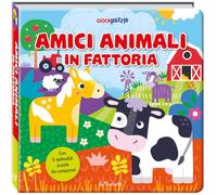 Amici animali in fattoria. Giocapuzzle. Ediz. a colori
