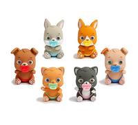 Amicicci - Cicciobello Pet, Surtido de Mascotas bebés para muñecos blanditos chiquititos, con pañal y Chupete, 6 Modelos Diferentes, Gato, Perro o Conejo, Envío Aleatorio, +3 años, Famosa (CC03900)